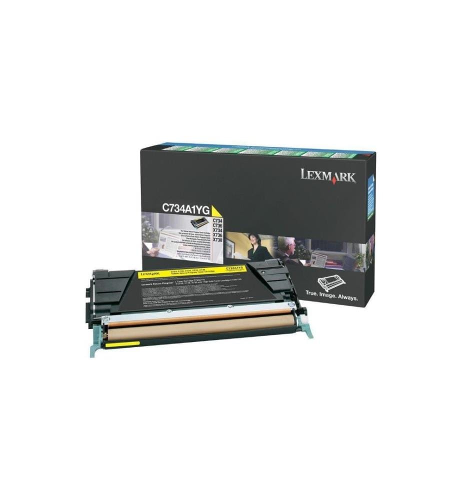 LEXMARK - Toner C734A1YG Yellow
