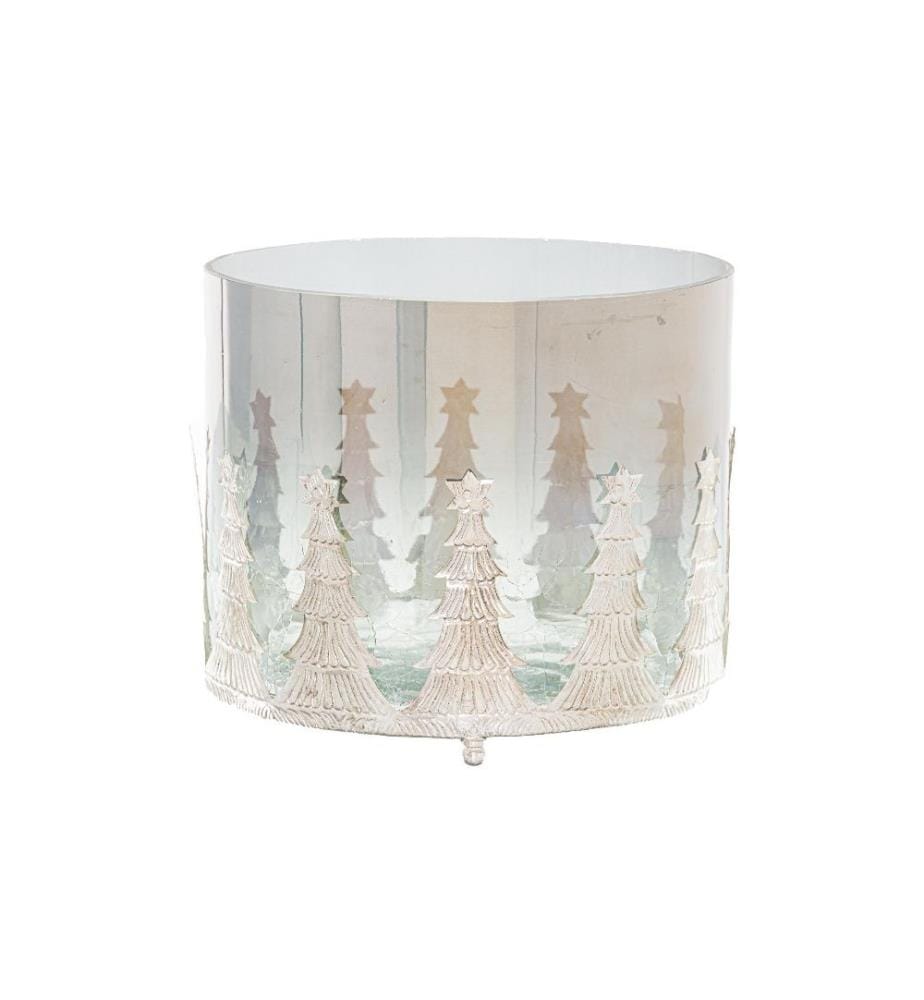 HILL INTERIORS - Arbre de Noël 17 cm, Argenté