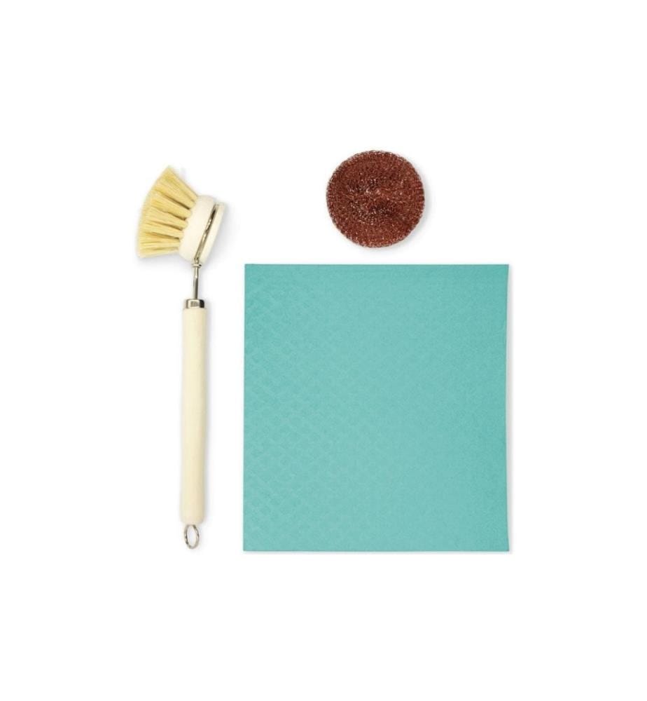 KIKKERLAND - Brosse de nettoyage Kit Vert clair