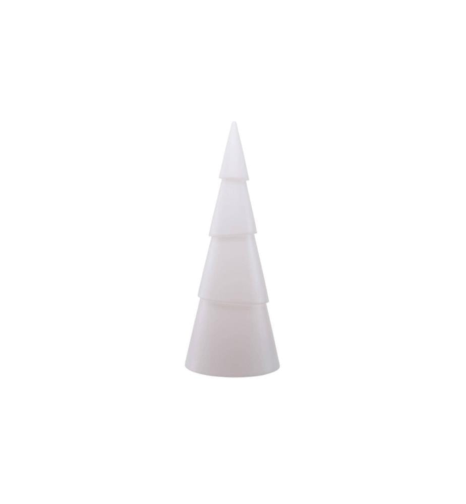 8 SEASONS - Design Figurine LED RGB Shining Tree, 75 cm, blanc