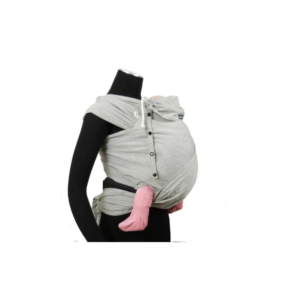 DIDYMOS - Porte-bébé DidyKlick argentés