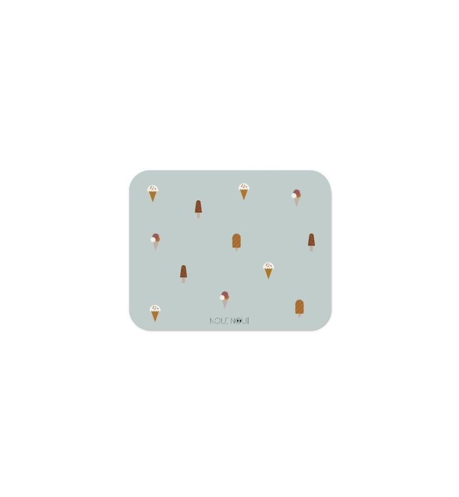NOUI NOUI - Set de table pour enfants Ice Cream Grey 43 x 34 cm