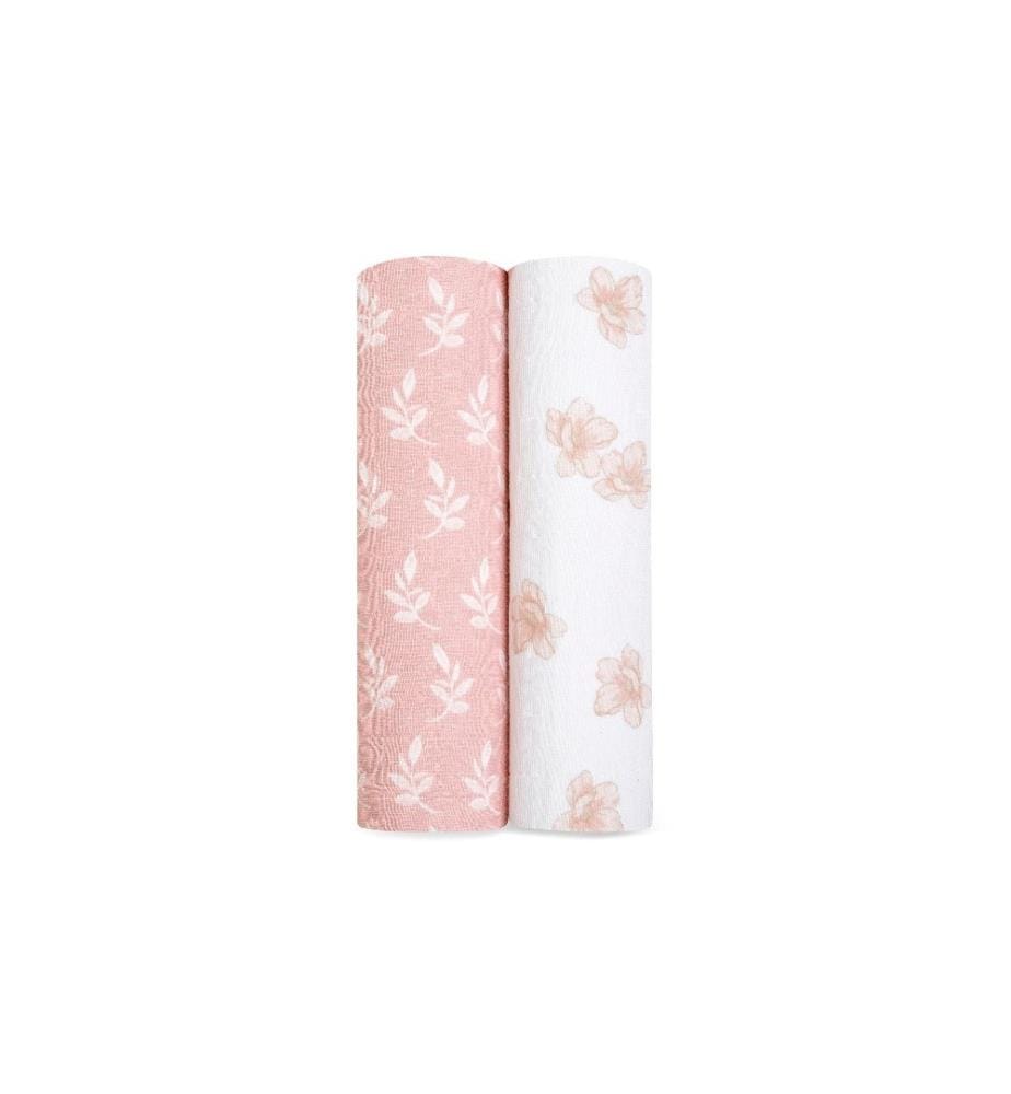 ADEN + ANAIS - Serviette en gaze Earthly Lot de 2 120 x 120 cm