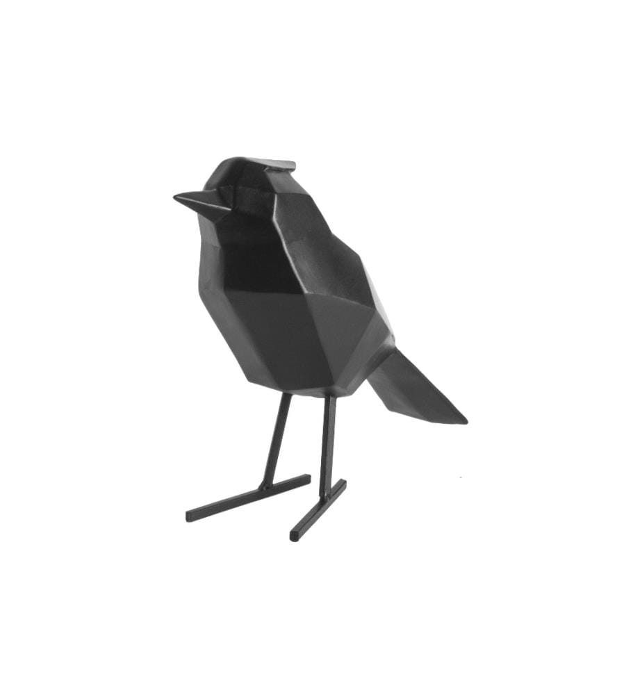PRESENT TIME - Installateur Origami Oiseau, Noir, 1 pièce