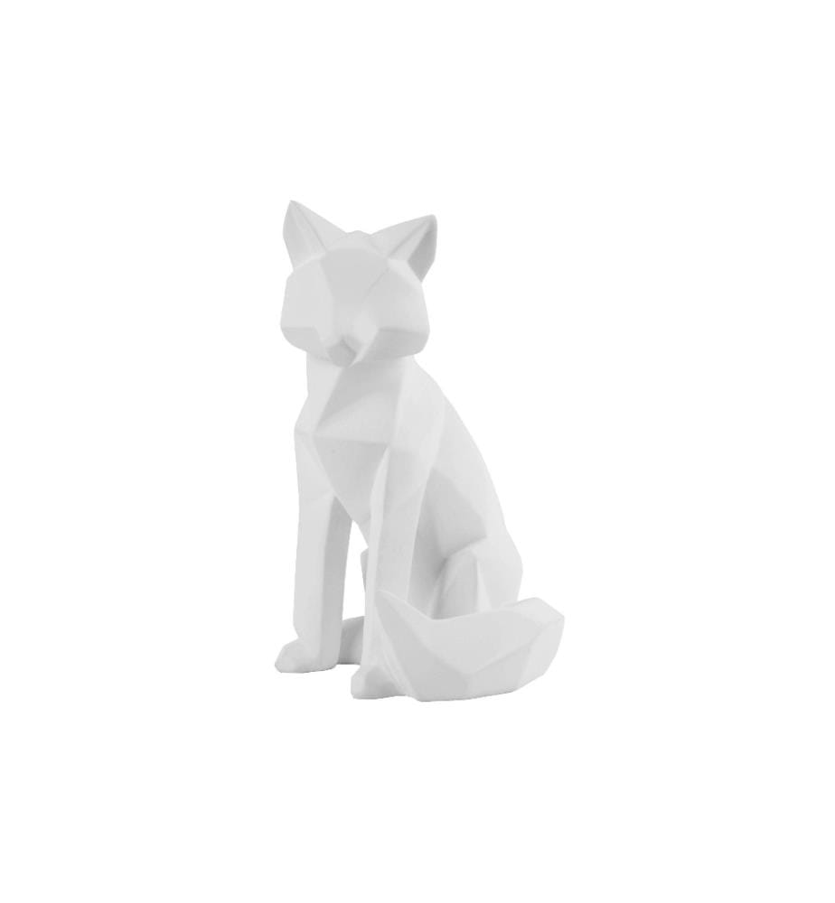 PRESENT TIME - Installateur Origami Renard, Blanc, 1 pièce
