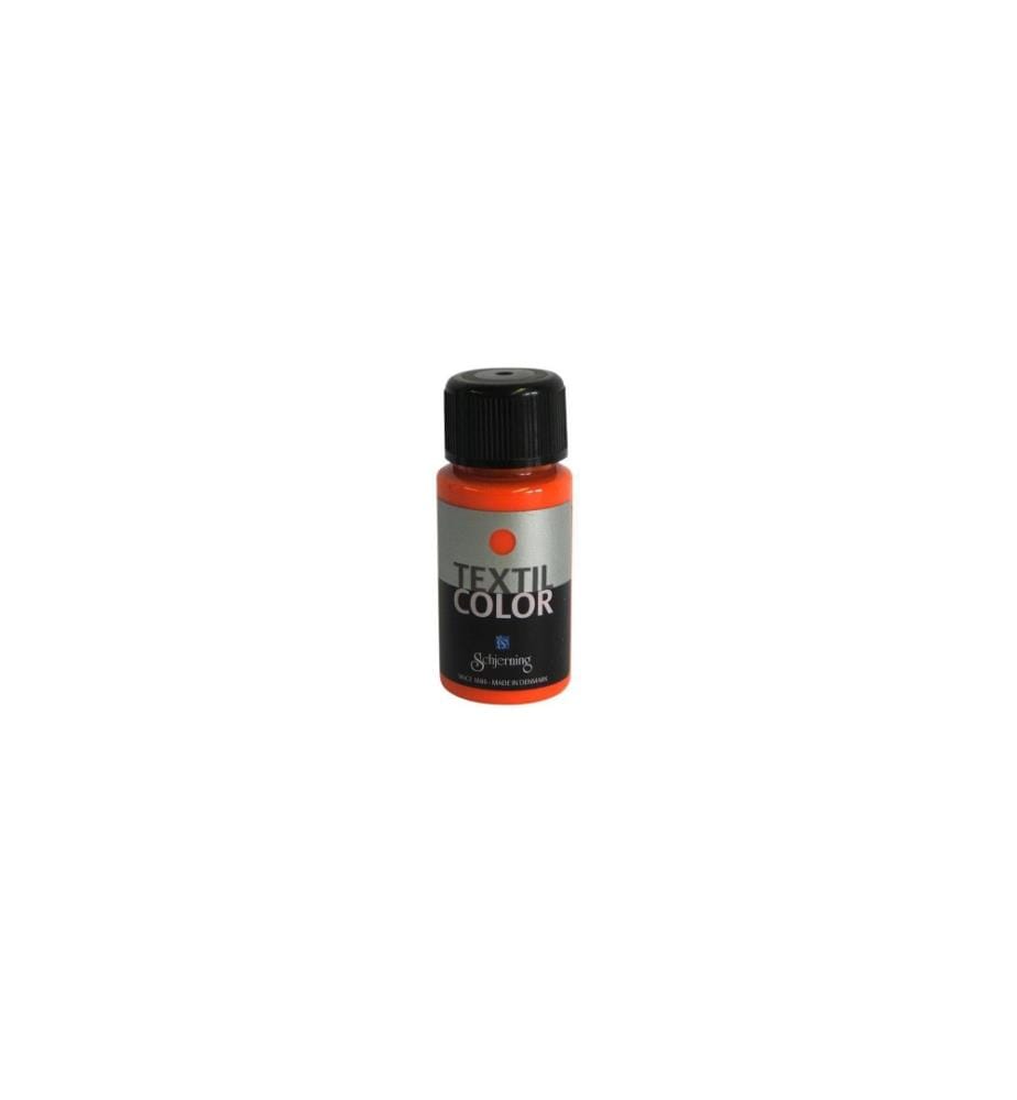SCHJERNING - Peinture pour textile Color 50 ml, orange