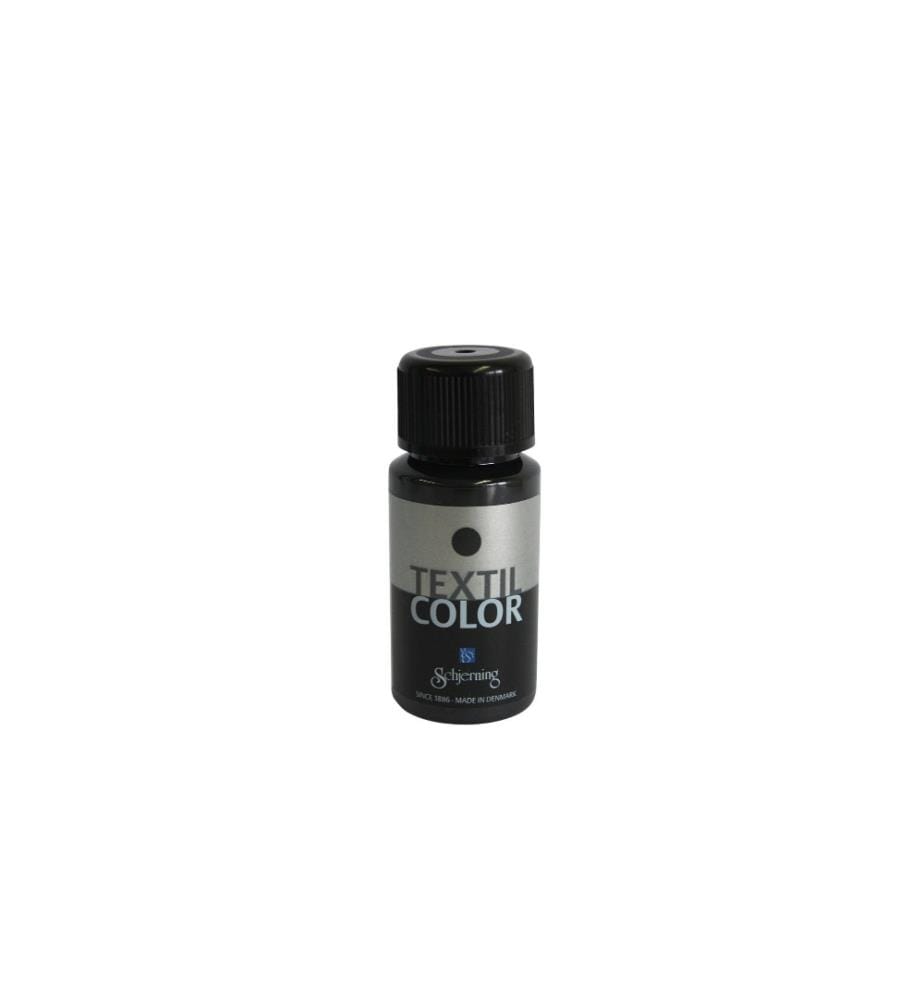 SCHJERNING - Peinture pour textile Color 50 ml, noir