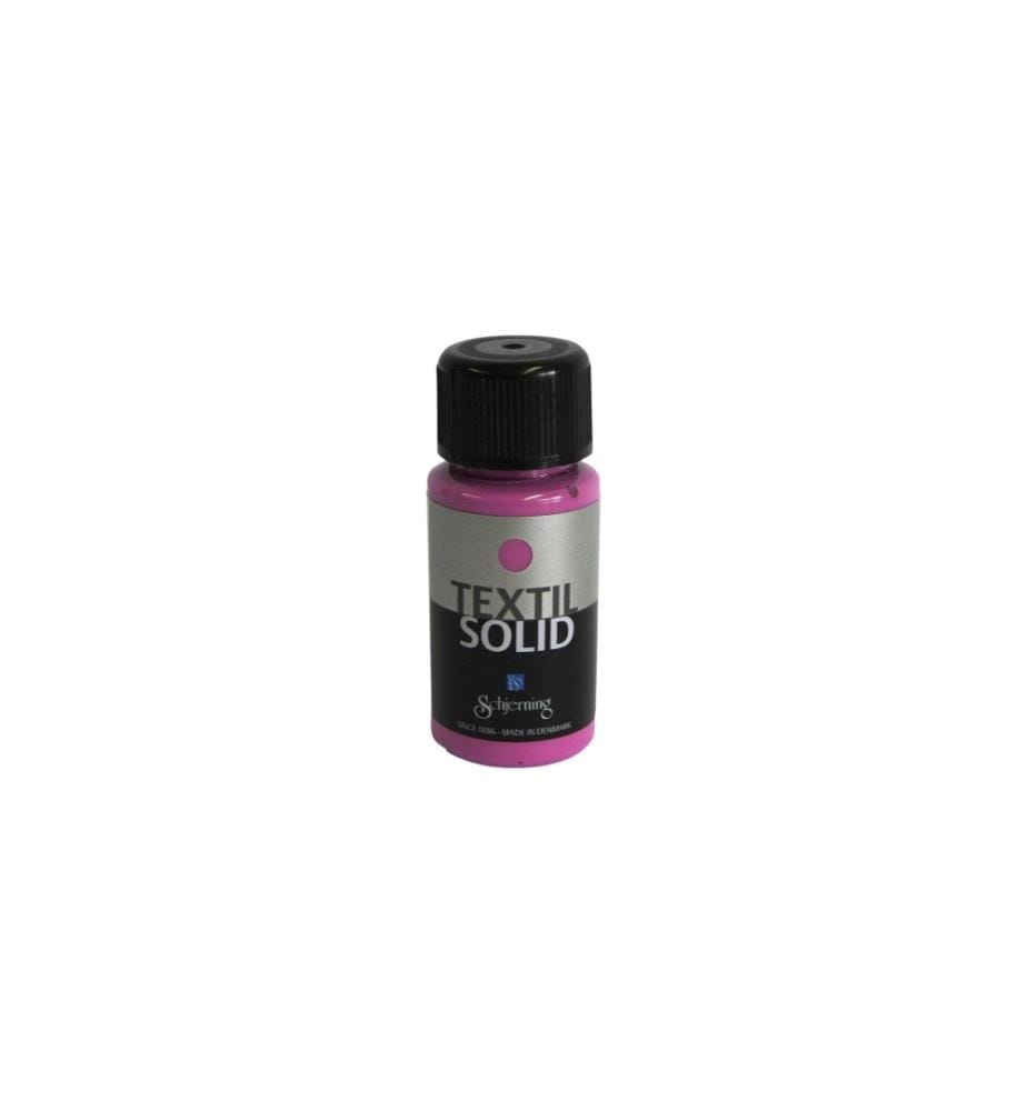 SCHJERNING - Peinture pour textile Solid 50 ml, fuchsia