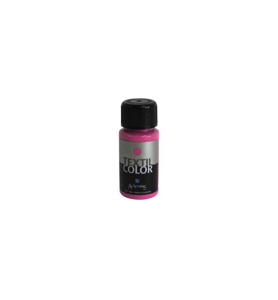 SCHJERNING - Peinture pour textile Color 50 ml, rose