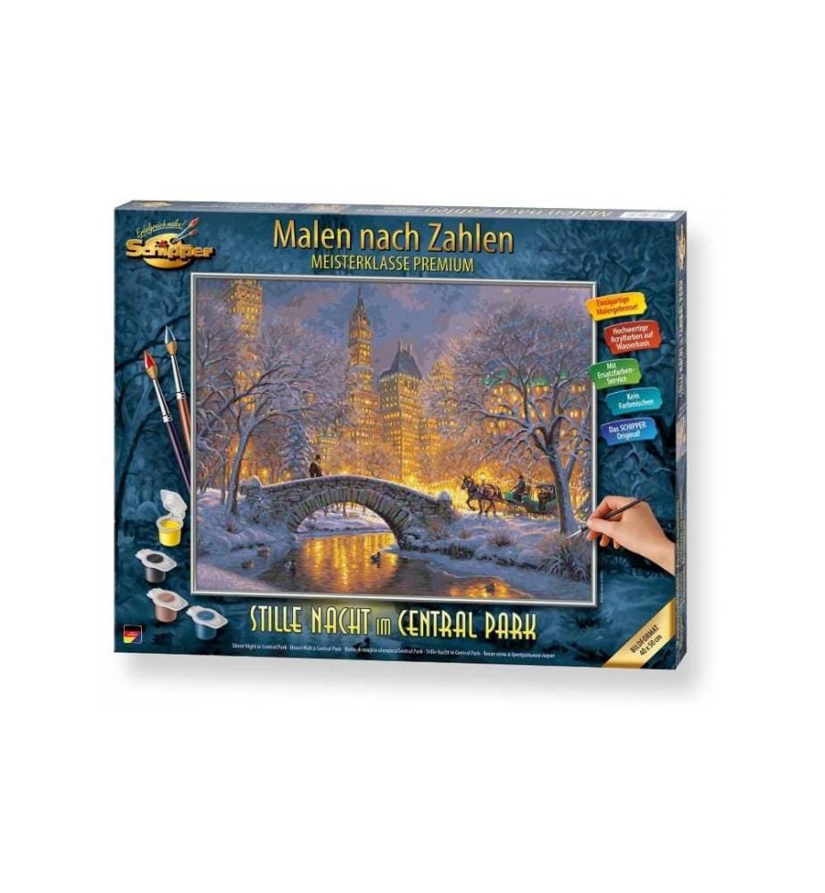 SCHIPPER - Peinture avec chiffres Douce nuit à Central Park