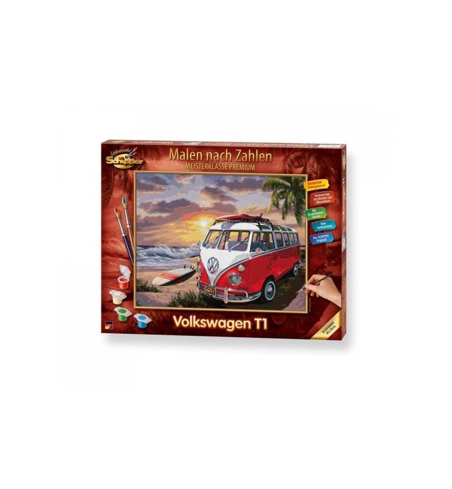 SCHIPPER - Peinture avec chiffres Volkswagen T1
