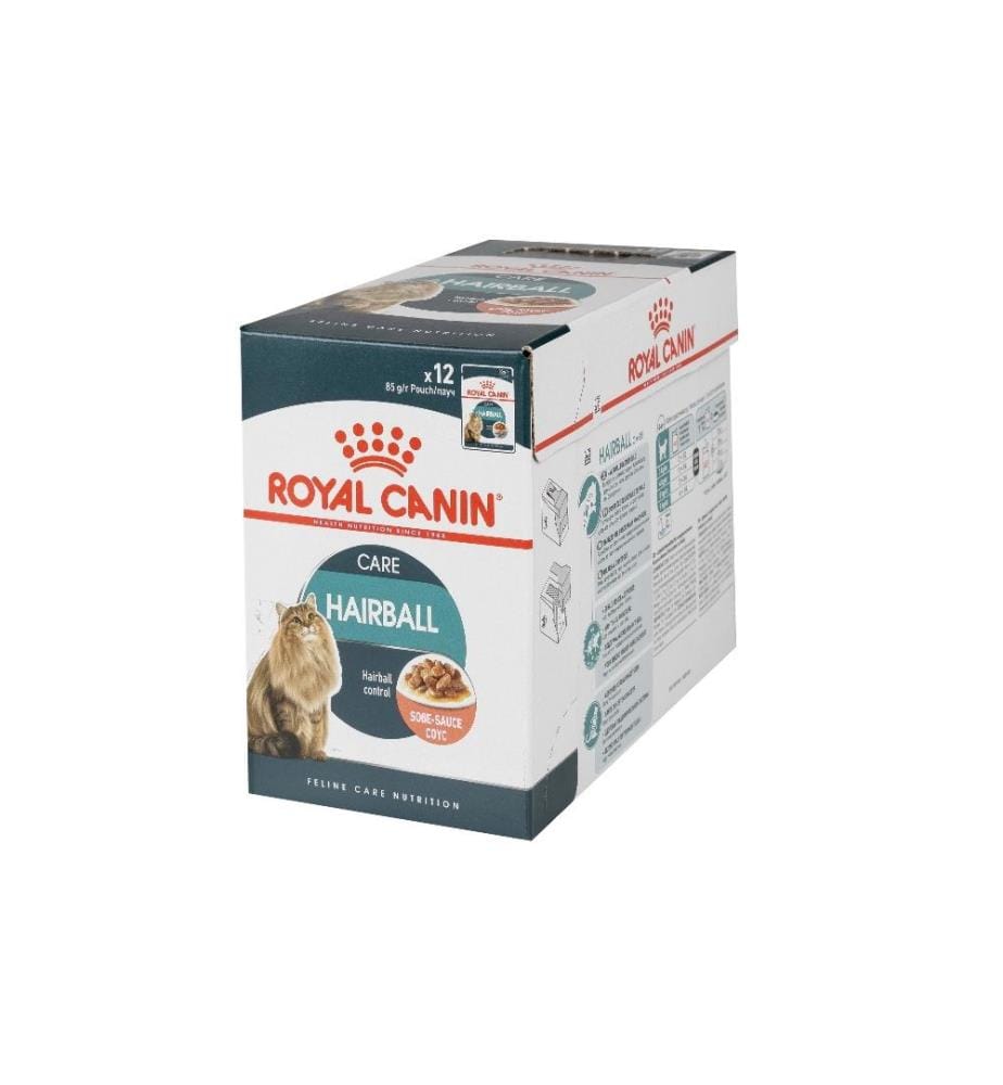 ROYAL CANIN - Alimentation humide Sauce pour boules de poils, 12 x 85 g