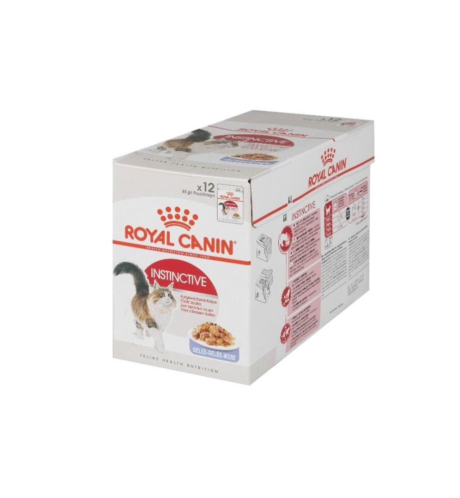 ROYAL CANIN - Alimentation humide Instinctive en gelée, 12 x 85 g