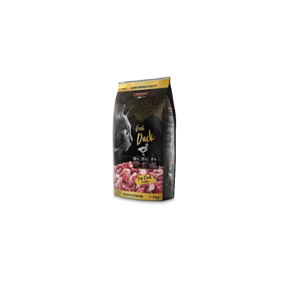 LEONARDO CAT FOOD - Alimentation sèche Fresh Canard, 4 kg