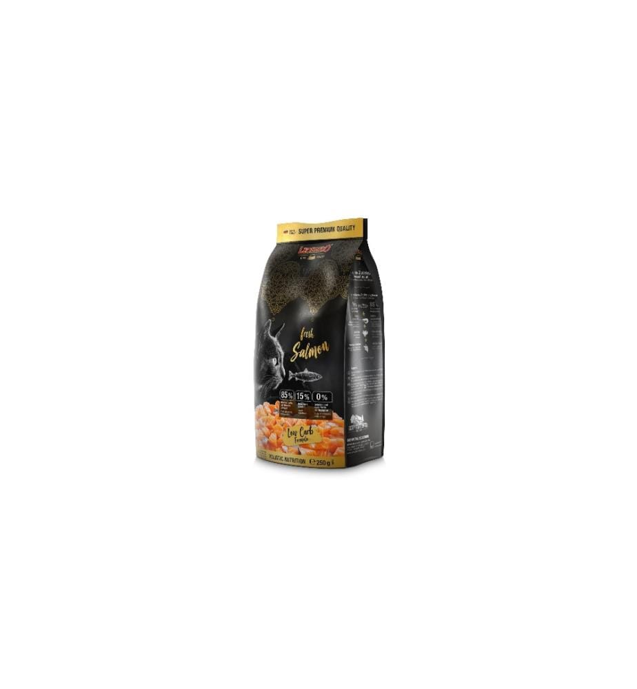 LEONARDO CAT FOOD - Alimentation sèche Fresh saumon, 250 g