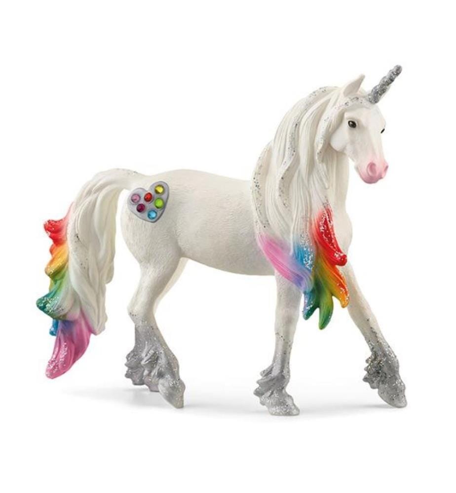 SCHLEICH - Licorne arc-en-ciel, mâle