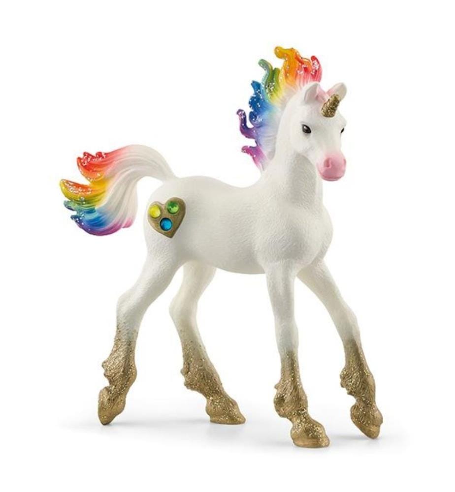 SCHLEICH - Licorne arc-en-ciel, poulain
