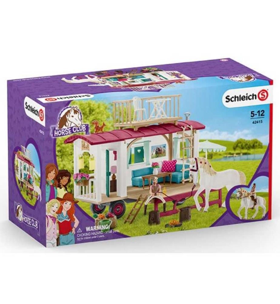 SCHLEICH - Caravane pour les rencontre secrétes, du club, 33x23x13cm