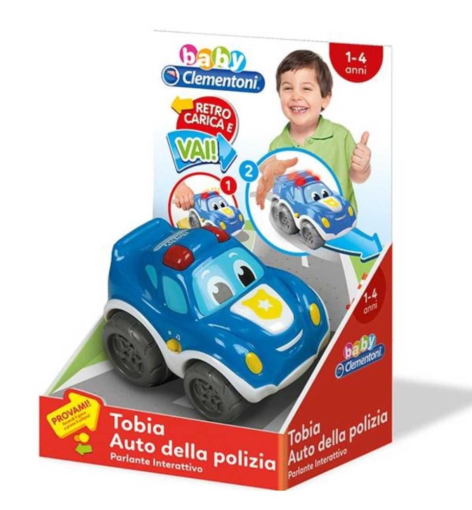 CLEMENTONI - Tobia auto della polizia IT, italien