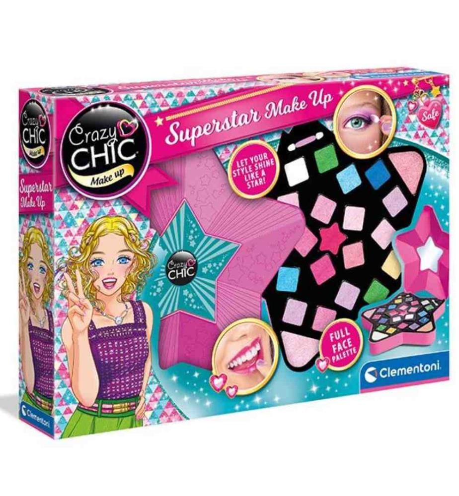 CLEMENTONI - Crazy Chic Superstar Make Up DFI, Maquillage Superstar