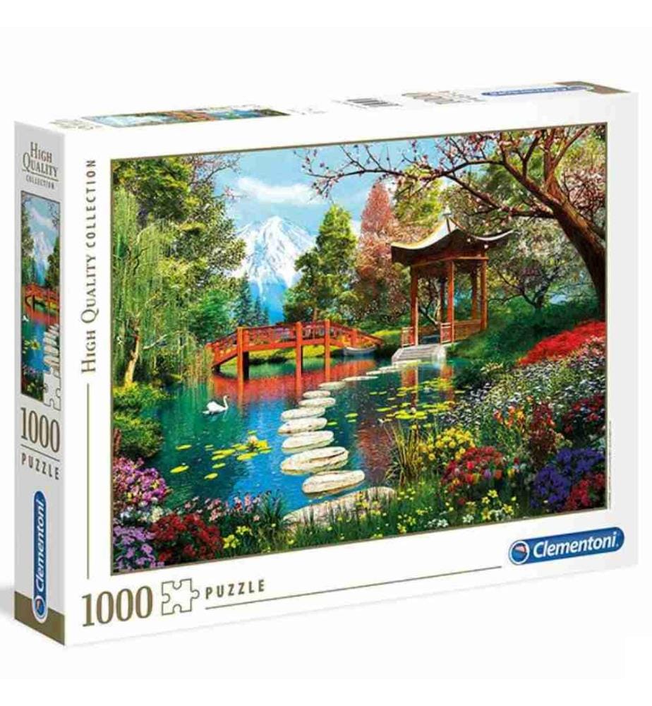 CLEMENTONI - Puzzle Gardens of Fuji 1000 pcs., 69 x 50cm