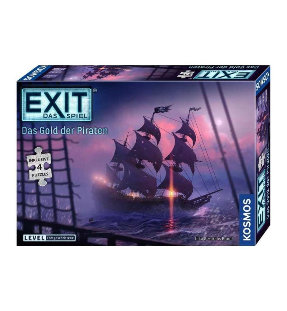 KOSMOS - Jeux de connaisseur EXIT & Puzzle: Das Gold der Piraten