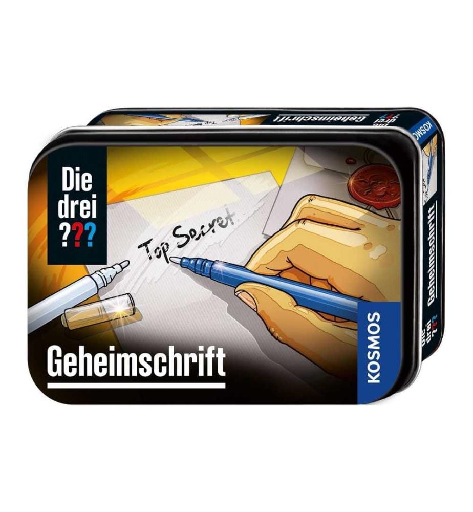 KOSMOS - Boîtes d’expérimentation Die drei??? Geheimschrift