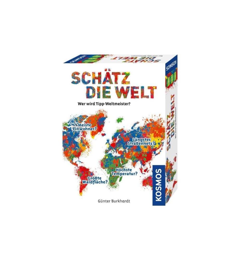 KOSMOS - Jeux denfant Schätz die Welt  Wer wird Tipp-Weltmeister?