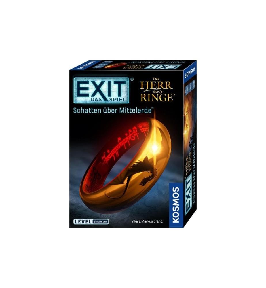 KOSMOS - Jeux de connaisseur EXIT: Schatten über Mittelerde