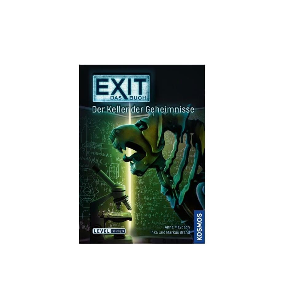 KOSMOS - Jeux de connaisseur EXIT  Das Buch: Der Keller der Geheimnisse