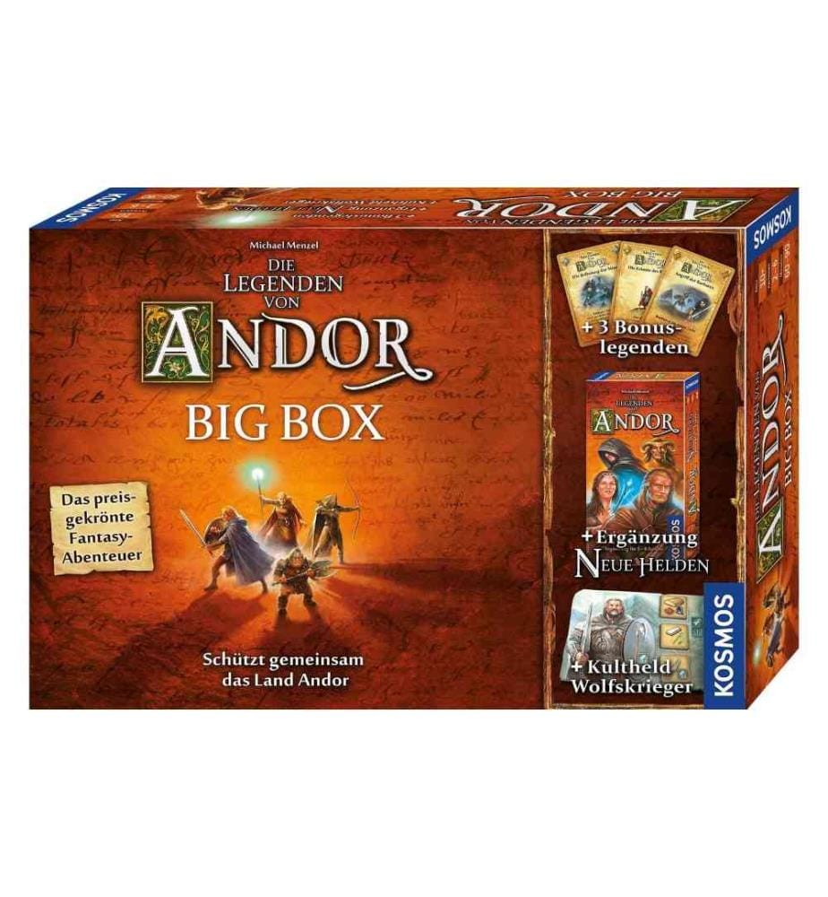 KOSMOS - Jeux de connaisseur Die Legenden von Andor  Big Box
