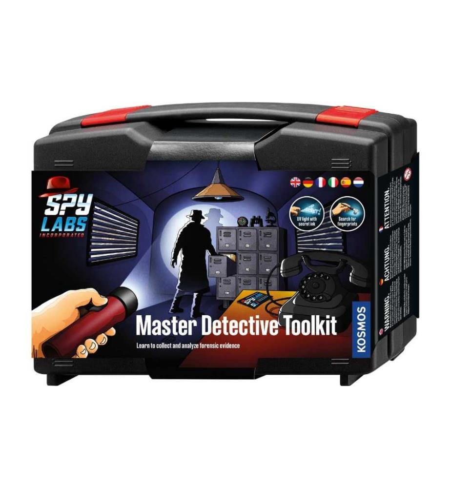 KOSMOS - Nécessaire de détective Spy Labs  Master Detective Toolkit
