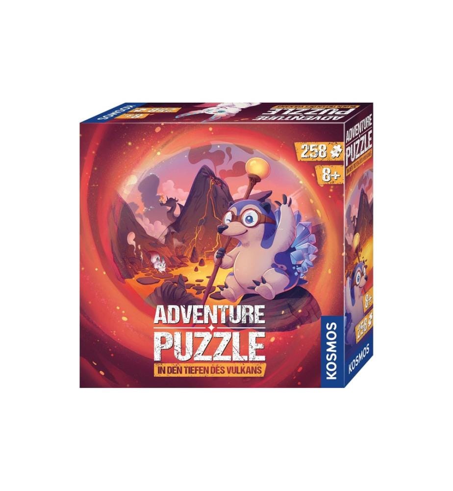 KOSMOS - Puzzle d'aventure Dans les profondeurs du volcan