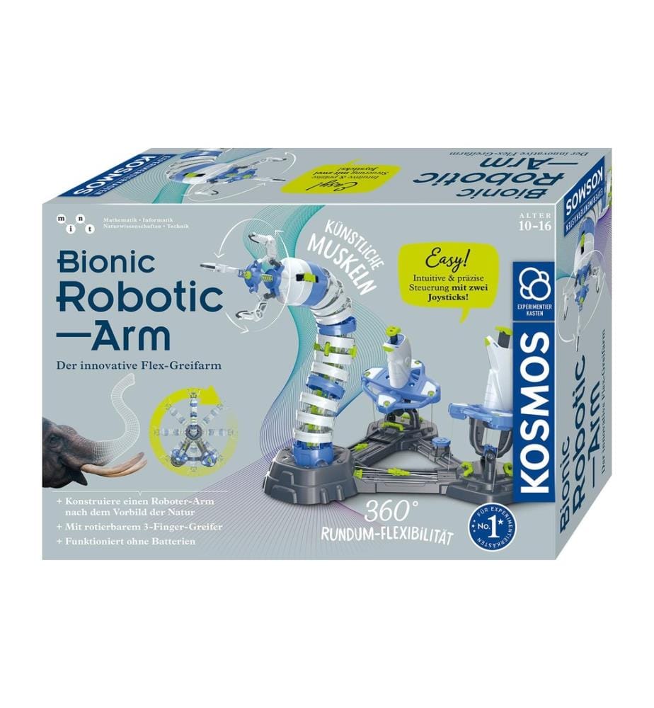 KOSMOS - Boîtes dexpérimentation Bras robotique bionique