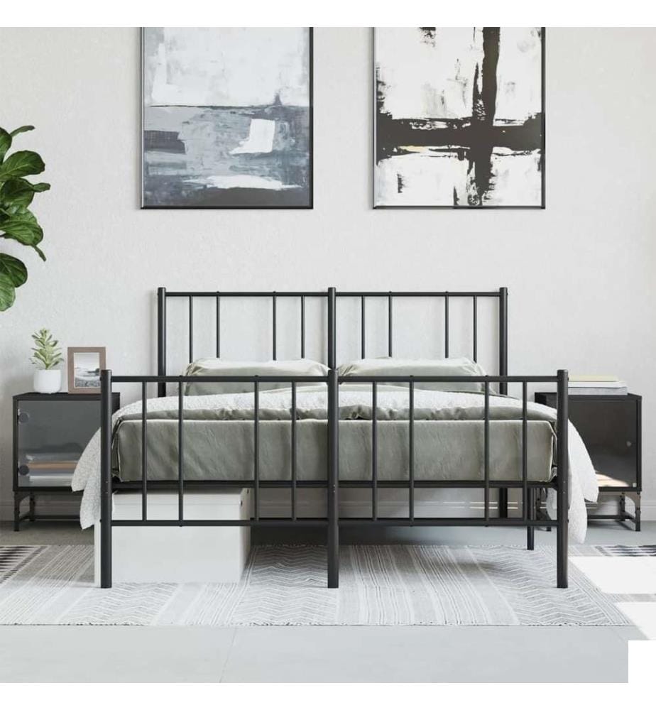 Tables de chevet avec portes en verre 2 pcs noir 35x37x50 cm