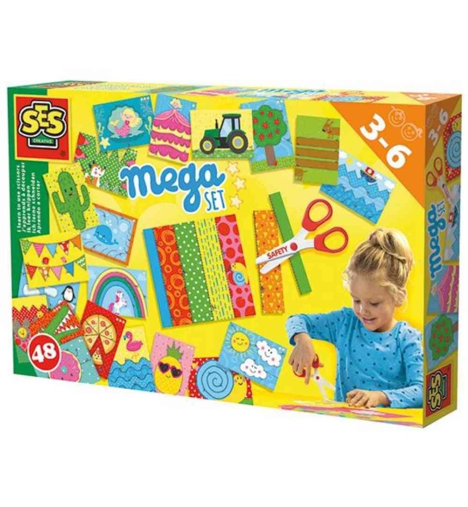 SES - SES J?apprends à découper - méga kit
