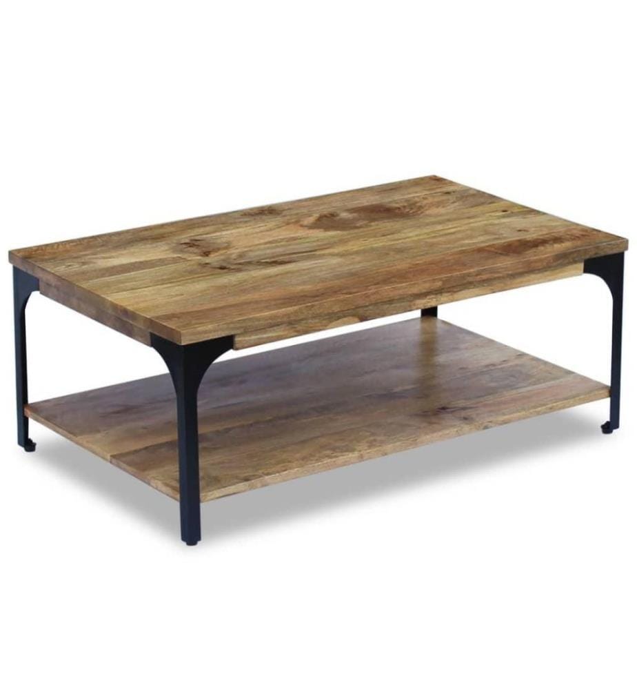 Table basse Bois de manguier 100 x 60 x 38 cm