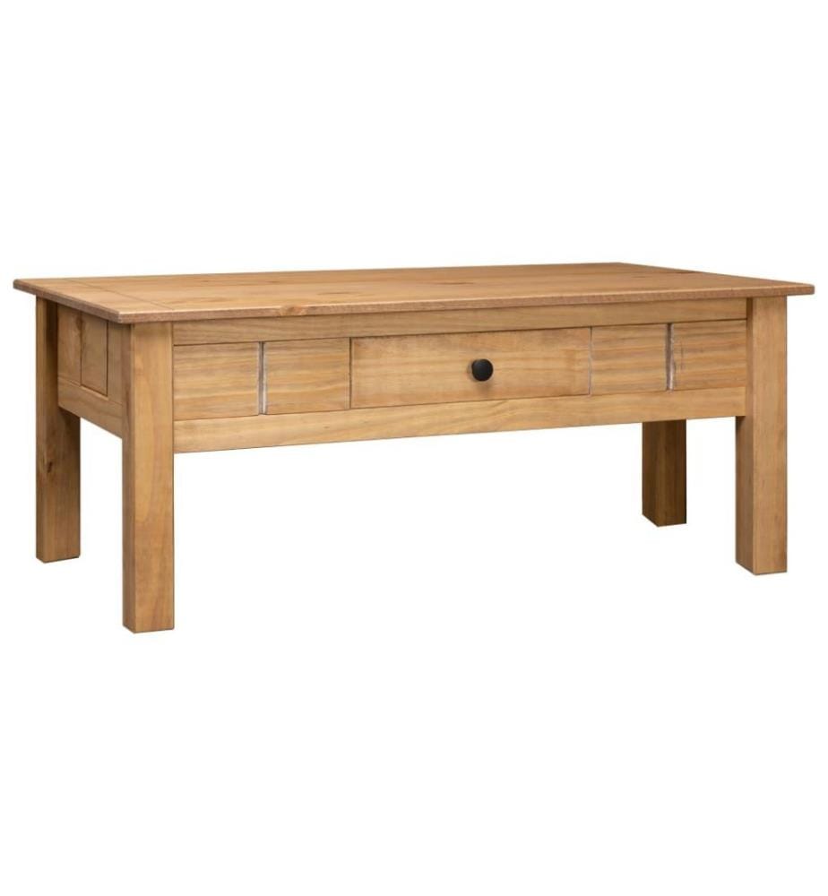 Table basse 100x60x45 cm Pin massif Assortiment Panama