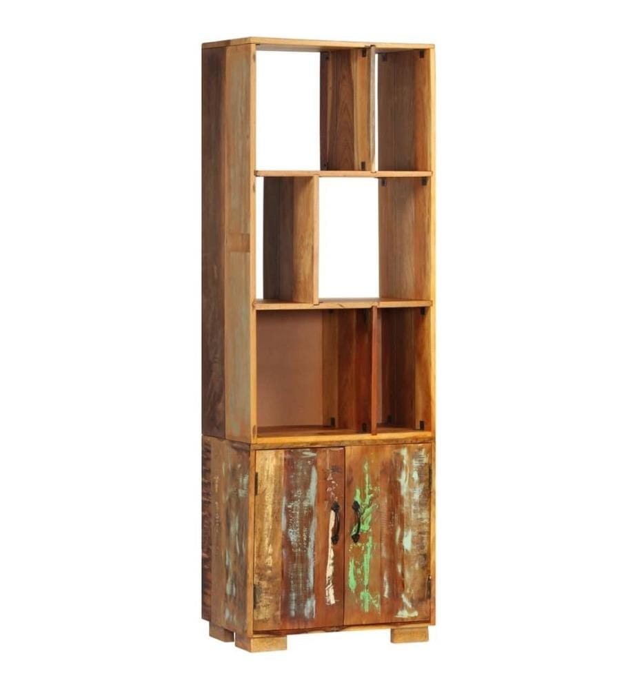 Bibliothèque 60x35x180 cm Bois de récupération solide