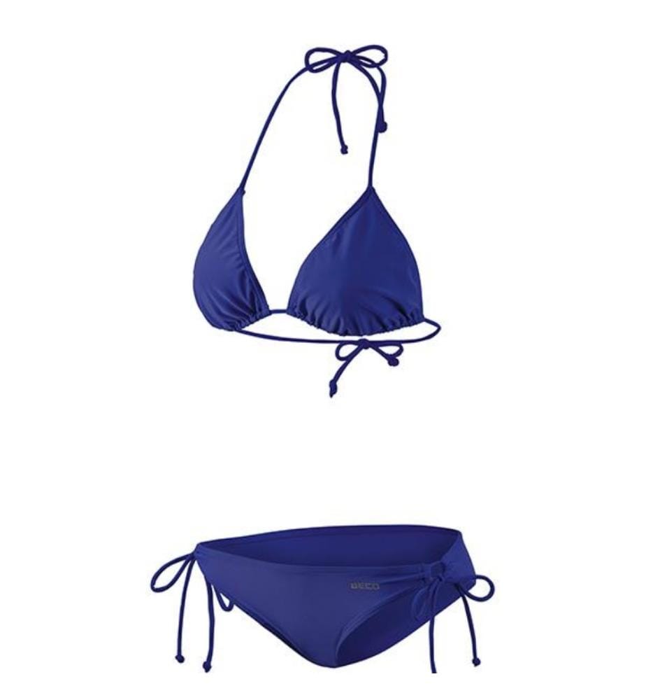 BECO - Bikini triangle marine 42, avec doublure, 80% Polyamide, 20% Elasthan