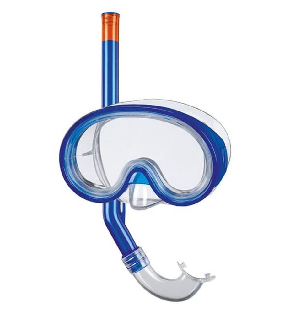 BECO - HAVANNA set plongée enfant bleu, masque et tuba de plongée, pour enfants à partir de 8 ans