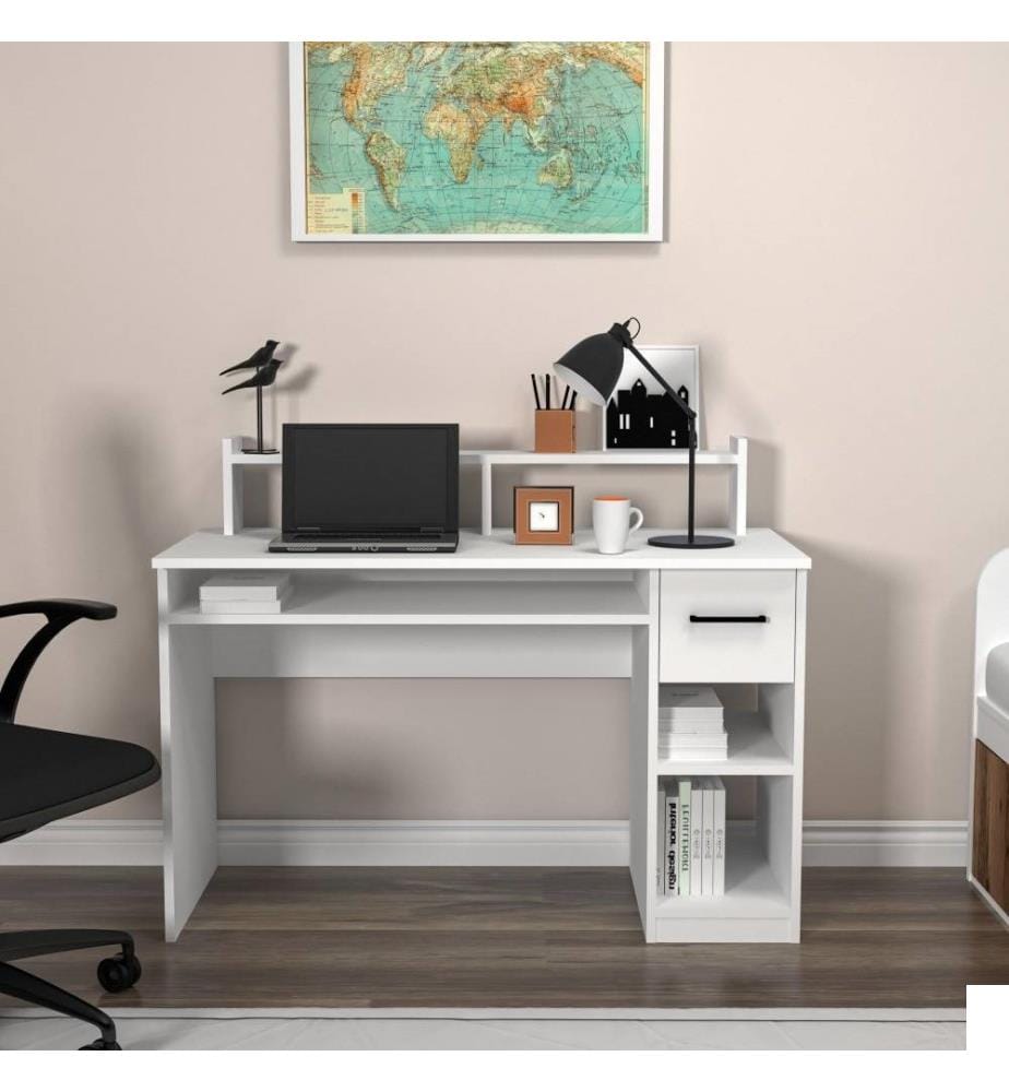 Bureau d'étude, blanc, panneau de particules mélaminé
