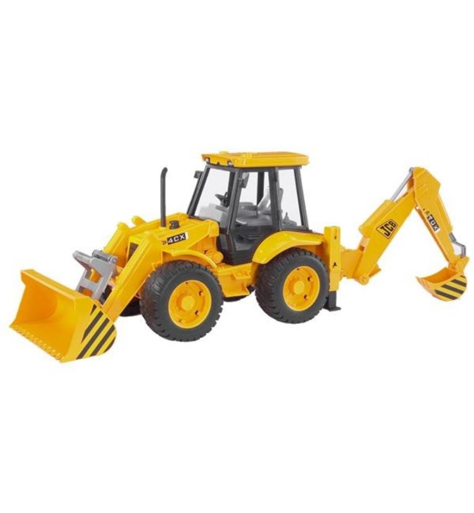 BRUDER - Chargeuse-pelleteuse JCB 4CX, Série-Profi 52x16x18.5cm