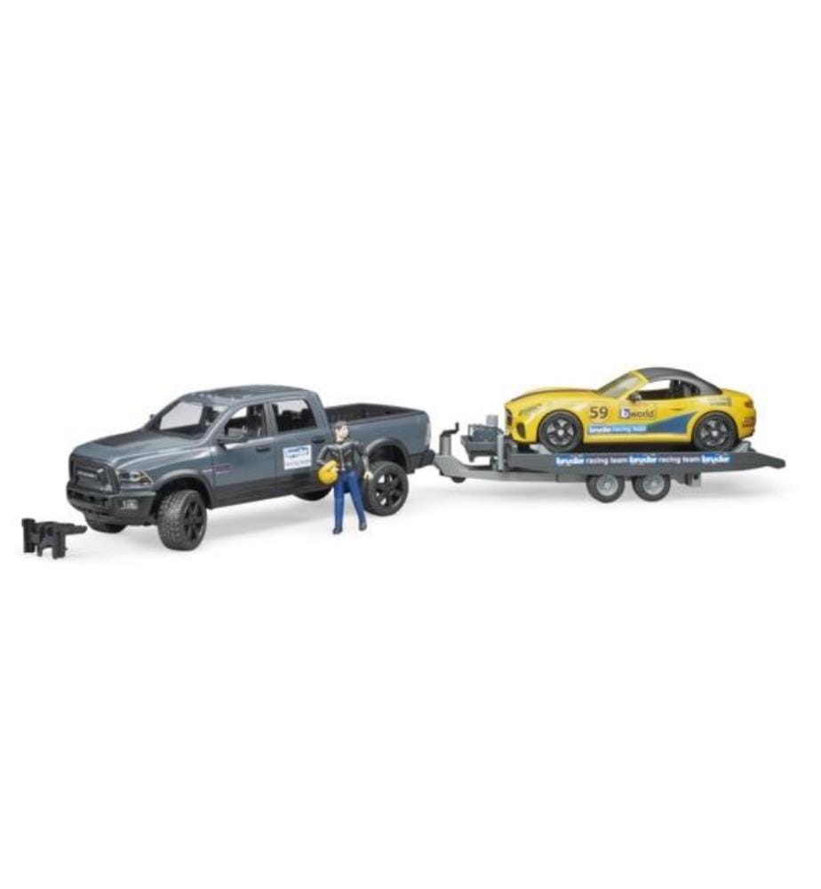 BRUDER - RAM 2500 Power Wagon et, roadster Bruder Racing Team