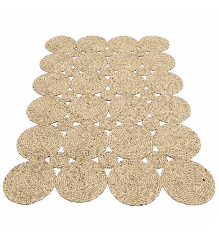 Moquette, 90 x 150, , Beige, 50% Polyproplène - 50% Jute, 2890 gr-m²,