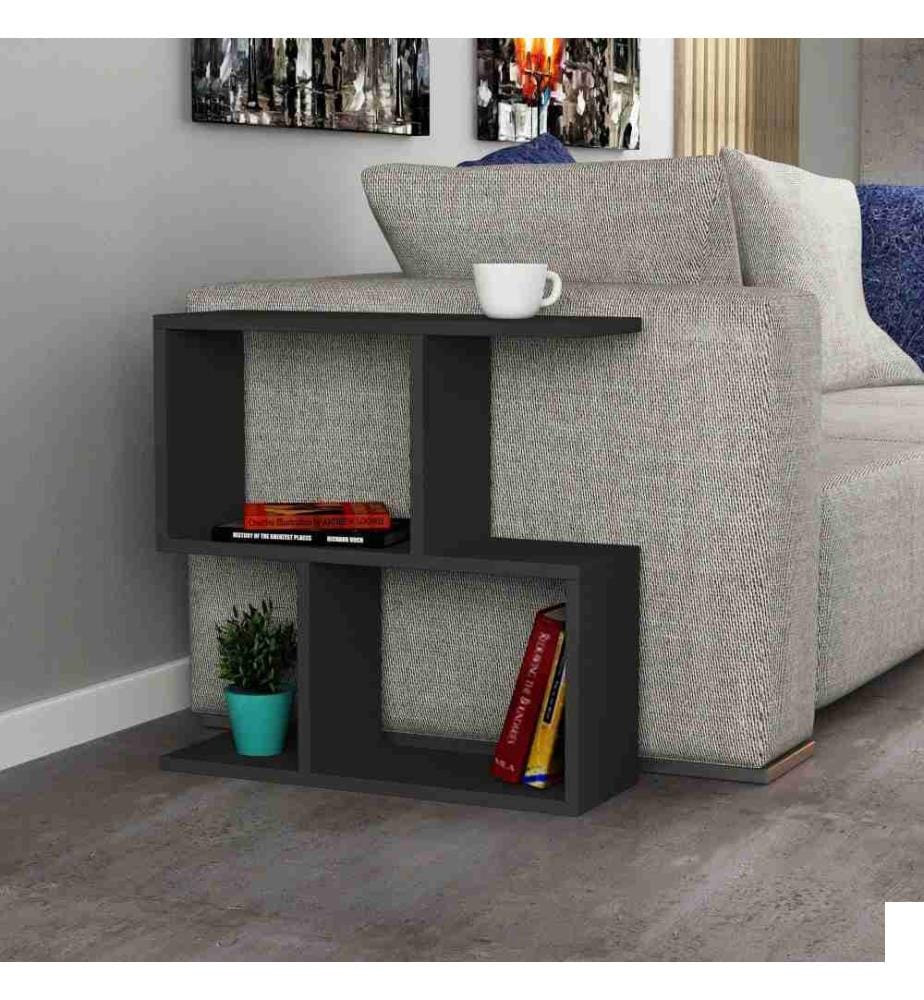 Table d'appoint, Anthracite, panneau de particules mélaminé