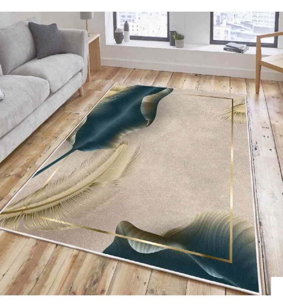 Tapis, 120 x 180, , Multicolore, Tissu velours, Semelle coton