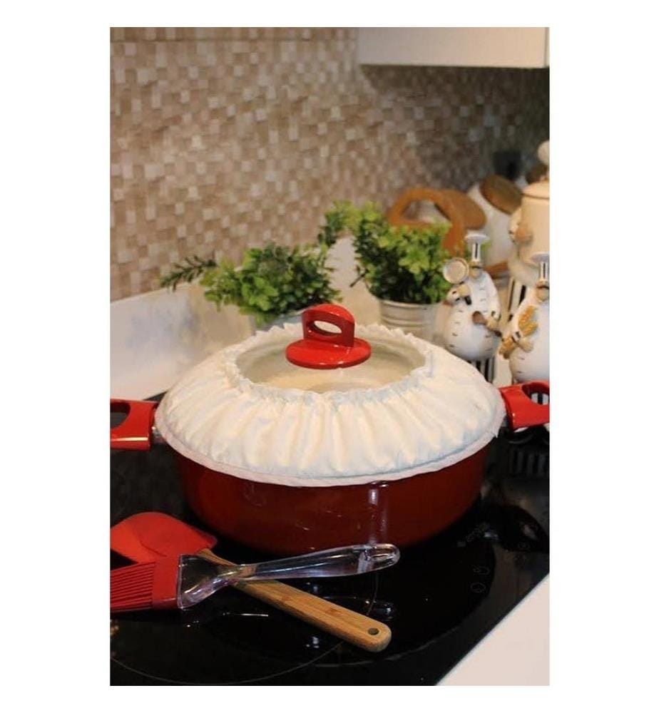 Support de couvercle de casserole, multicolore, en coton, empêche les gouttes d'eau de se transformer en aliments pendant la cuisson du riz, de l'halvah, des gâteaux, etc. pendant la cuisson du riz, de l'halvah, des gâteaux, etc.