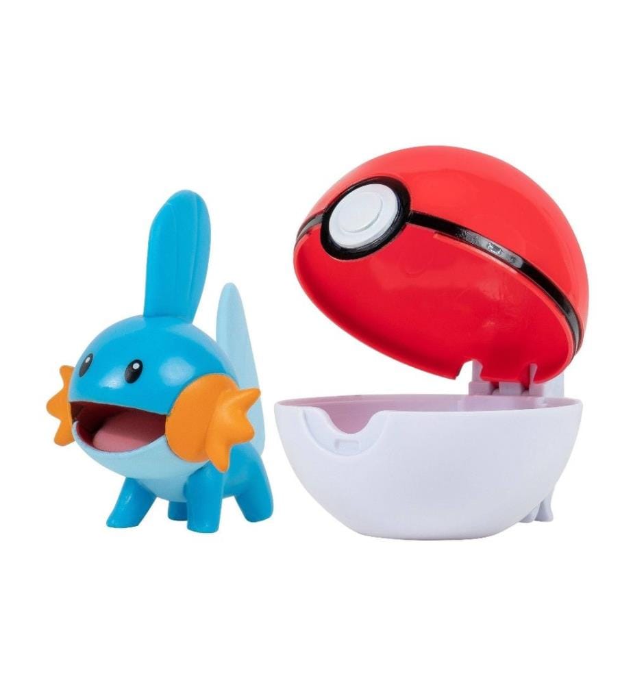 JAZWARES - Figurine de jeu Pokémon  Clip'n'Go Pokéball