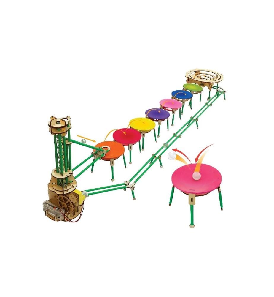 ENGENIUS - Kits de montage Marble run Bounce